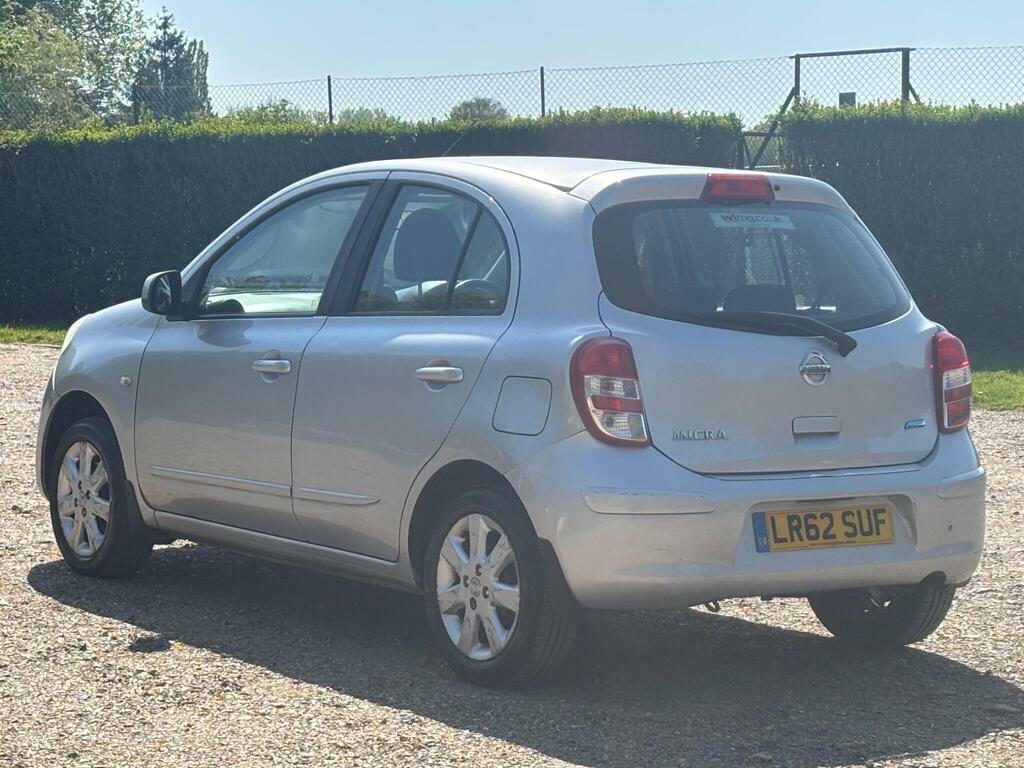 Nissan Micra 1.2 12V Acenta Euro 5 Silver #4