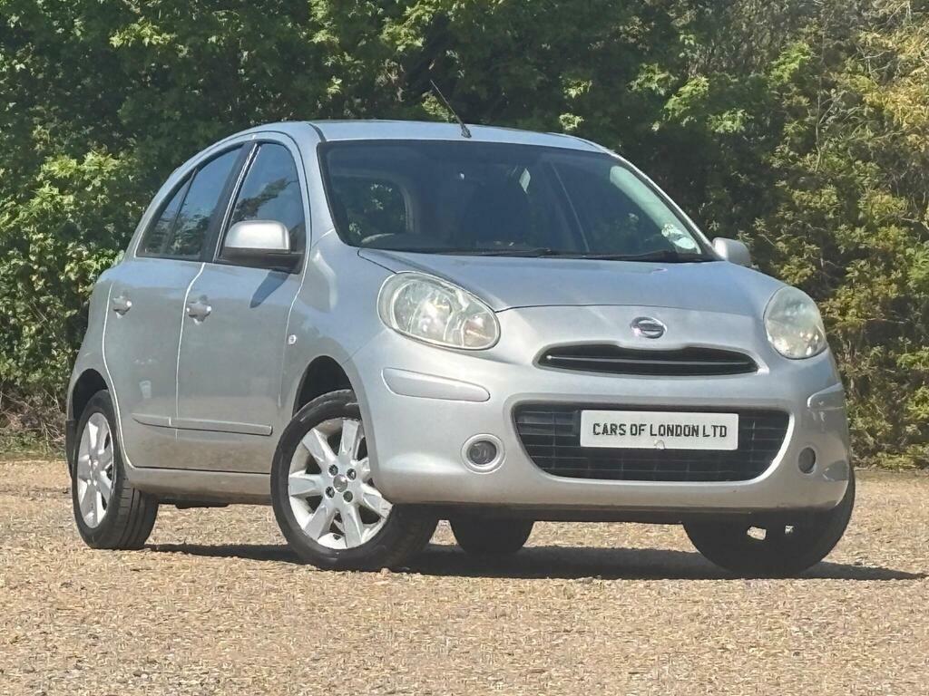 Nissan Micra 1.2 12V Acenta Euro 5 Silver #5