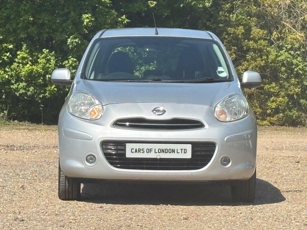 Nissan Micra 1.2 12V Acenta Euro 5 Silver #2