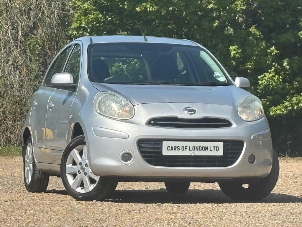 Nissan Micra 1.2 12V Acenta Euro 5 Silver #6