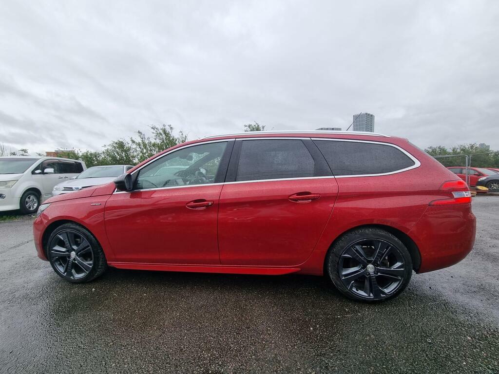 Peugeot 308 SW 1.6 Bluehdi Gt Line Euro 6 Ss PE67HNB Red #3