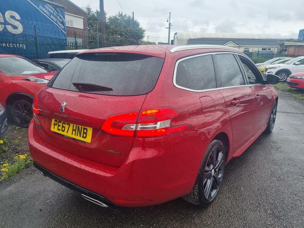Peugeot 308 SW 1.6 Bluehdi Gt Line Euro 6 Ss PE67HNB Red #6