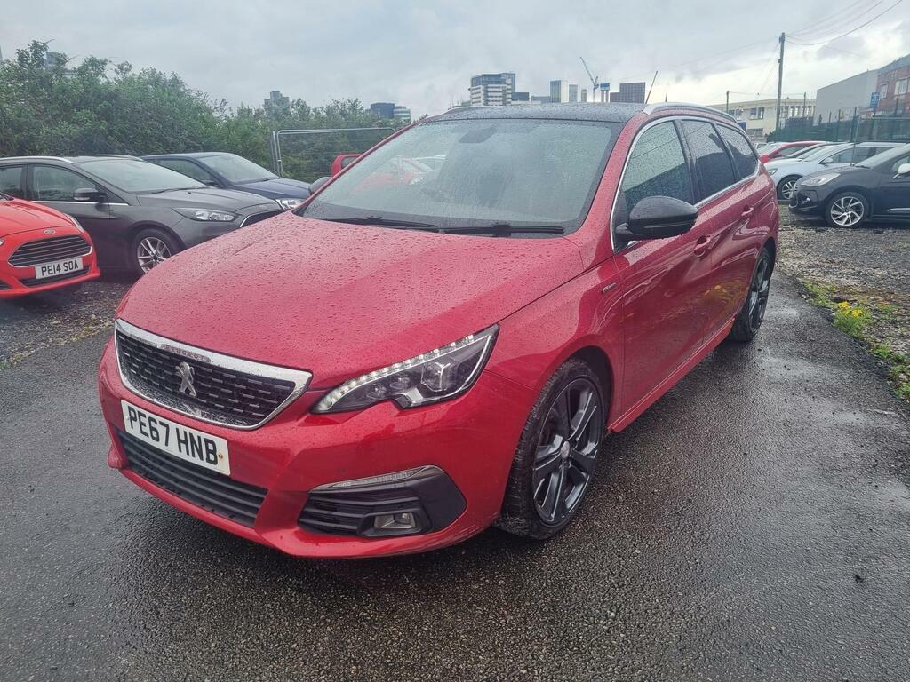 Peugeot 308 SW 1.6 Bluehdi Gt Line Euro 6 Ss PE67HNB Red #2