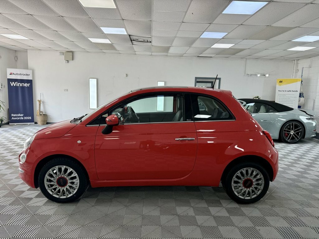Fiat 500 2017 1.2 Lounge Hatchback Euro 6 WO17CYW Pink #6
