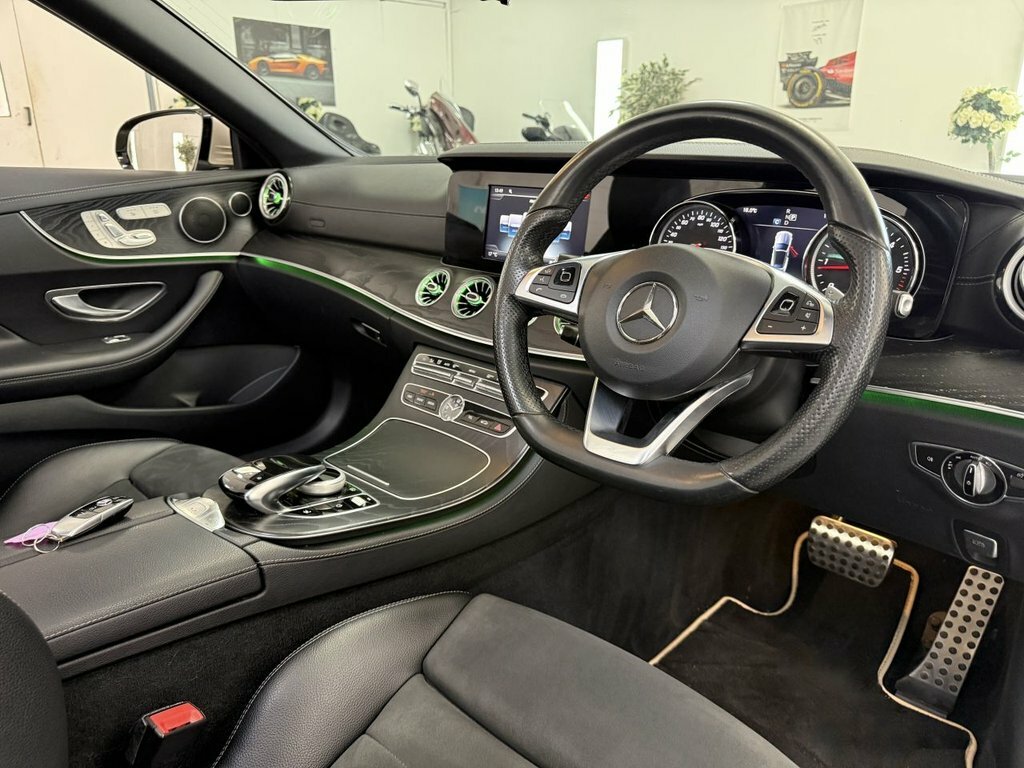Mercedes-Benz E Class 2018 2.0 E220d Amg Line Premium Cabriolet Di KP18VPV Silver #3