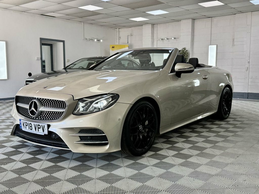 Mercedes-Benz E Class 2018 2.0 E220d Amg Line Premium Cabriolet Di KP18VPV Silver #6