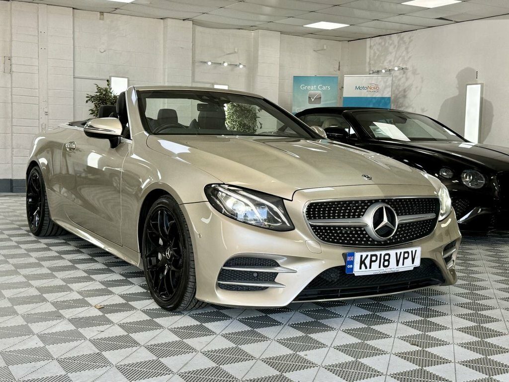 Mercedes-Benz E Class 2018 2.0 E220d Amg Line Premium Cabriolet Di KP18VPV Silver #4
