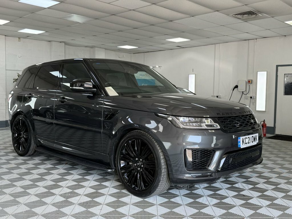Land Rover Range Rover Sport 2021 3.0 D300 Mhev Hse Dynamic Black Suv Diese KC21OWK Grey #2