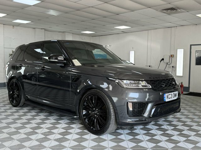 Land Rover Range Rover Sport 2021 3.0 D300 Mhev Hse Dynamic Black Suv Diese Grey