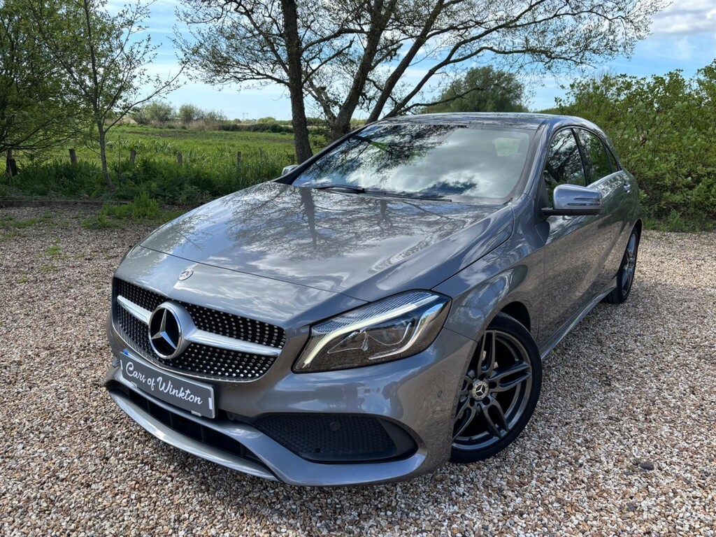 Mercedes-Benz A Class 1.6 Amg Line Premium Hatchback 7G-dct Grey