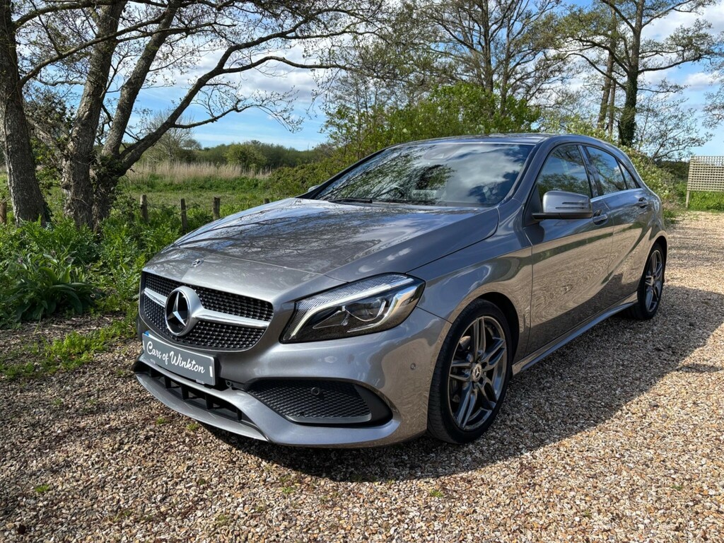 Mercedes-Benz A Class 1.6 Amg Line Premium Hatchback 7G-dct Grey #2