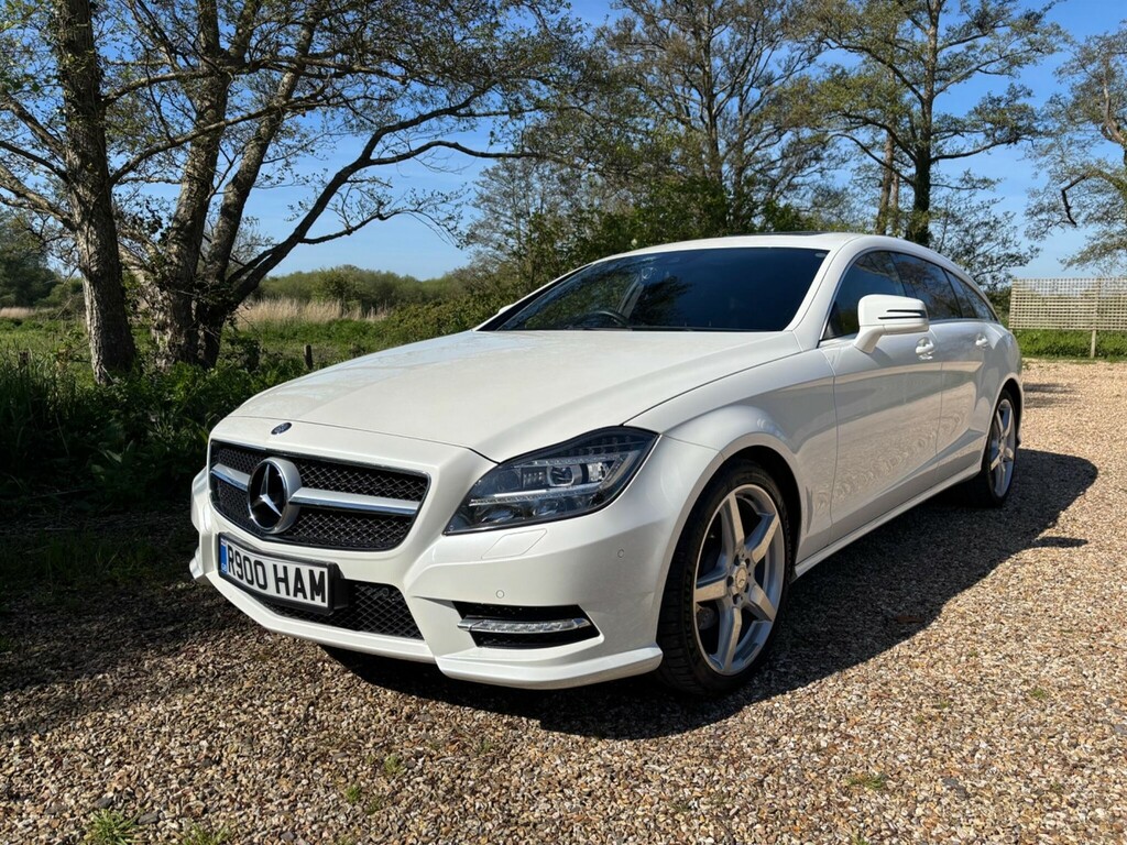 Mercedes-Benz CLS 2.1 Cls250 Cdi Amg Sport Shooting Brake G-tronic White #2