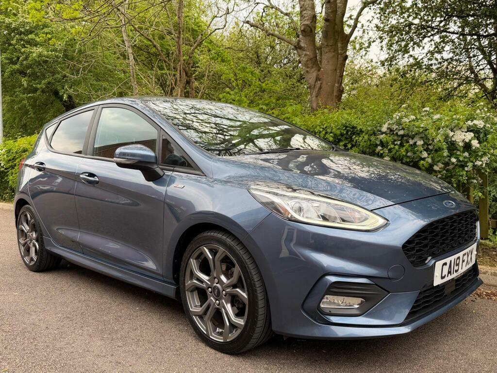 Ford Fiesta 1.0T Ecoboost St-line Euro 6 S S CA19FXX Blue #4