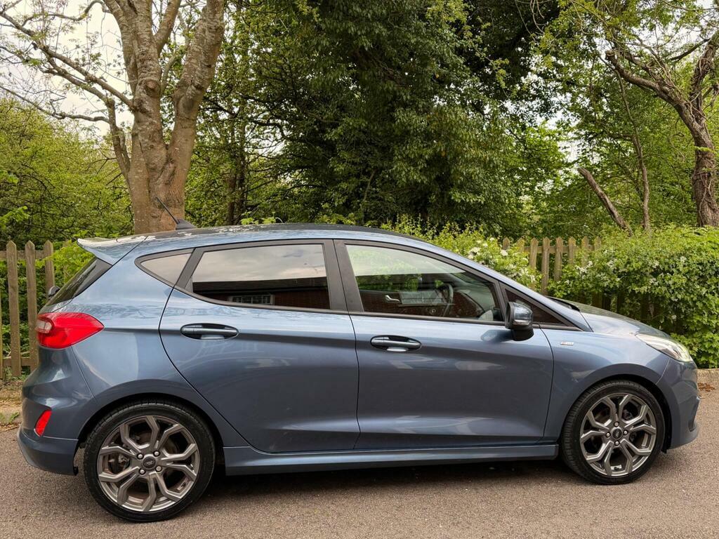 Ford Fiesta 1.0T Ecoboost St-line Euro 6 S S CA19FXX Blue #3