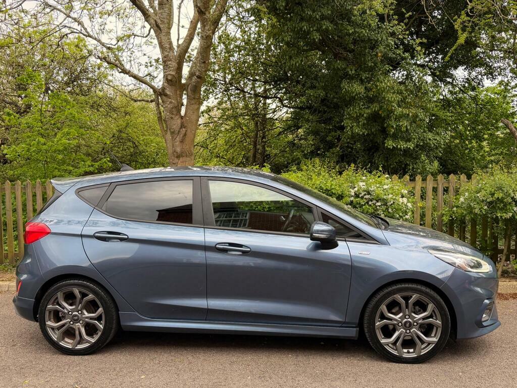Ford Fiesta 1.0T Ecoboost St-line Euro 6 S S CA19FXX Blue #2