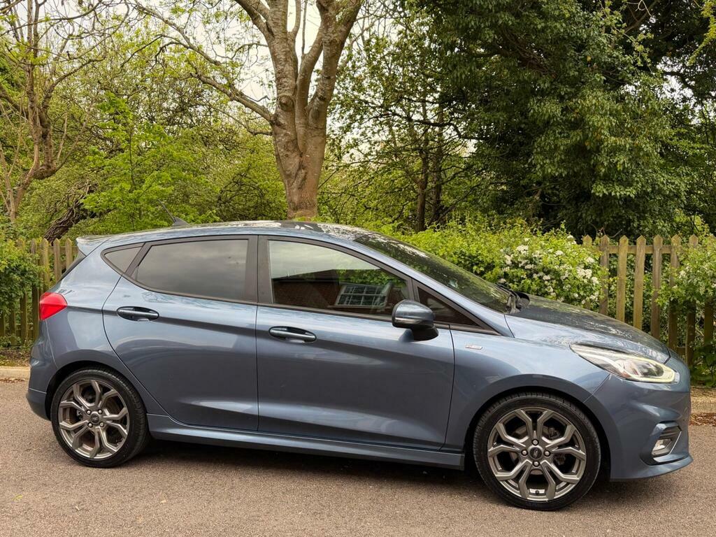 Ford Fiesta 1.0T Ecoboost St-line Euro 6 S S Blue