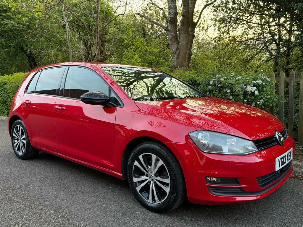 Volkswagen Golf 2.0 Tdi Bluemotion Tech Se Euro 5 S S YG13XEV Red #4