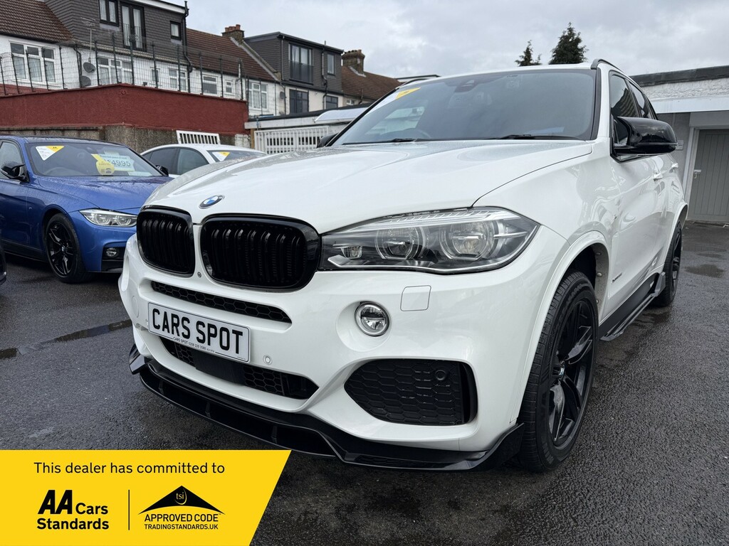 BMW X5 Suv 3.0 M Sport X Drive Leather Sunroof Verified M White