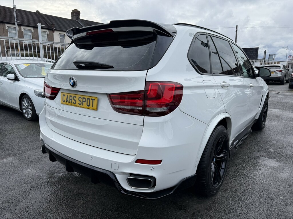 BMW X5 Suv 3.0 M Sport X Drive Leather Sunroof Verified M White #5