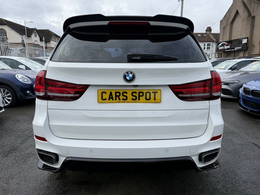 BMW X5 Suv 3.0 M Sport X Drive Leather Sunroof Verified M White #6