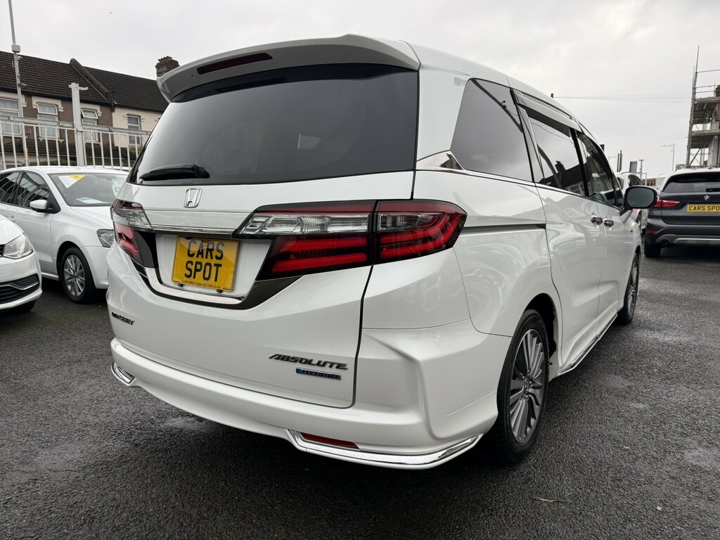 Honda Odyssey Mpv 2.0 Hybrid 7 Seats Fresh Import Verified Mile White #5