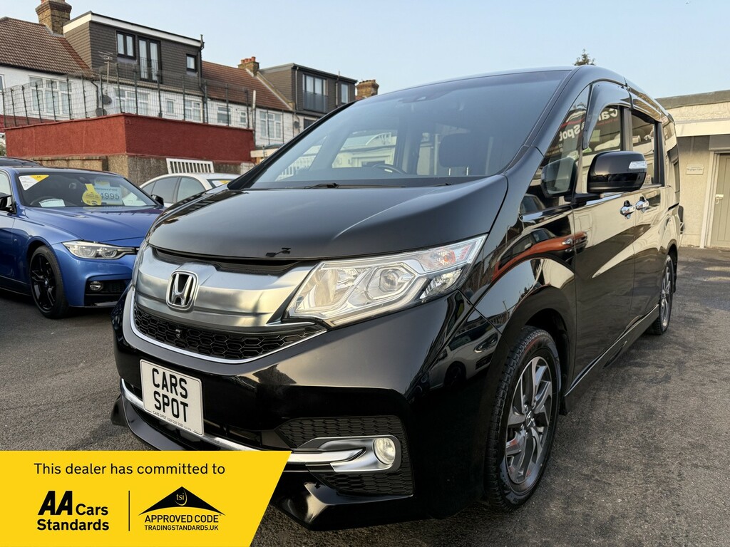 Honda StepWagon Mpv Spada Sensing 8 Seats Fresh Import Verified Mi Black