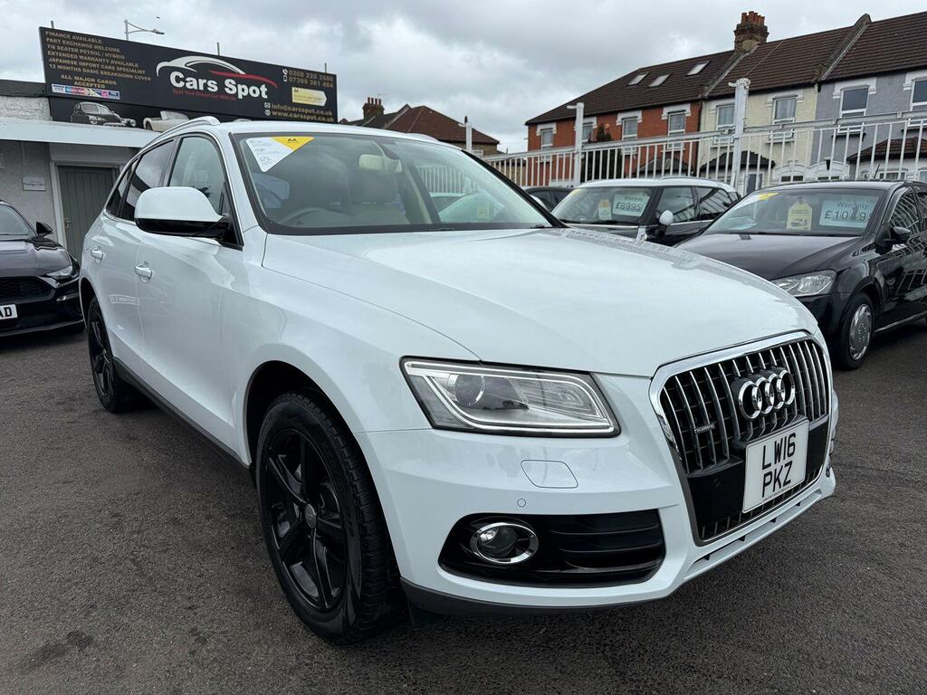 Audi Q5 Suv 2.0 Tfsi Quattro Verified Miles Fresh Import F White #2