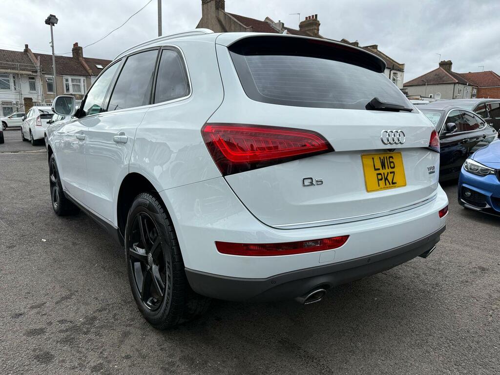 Audi Q5 Suv 2.0 Tfsi Quattro Verified Miles Fresh Import F White #4