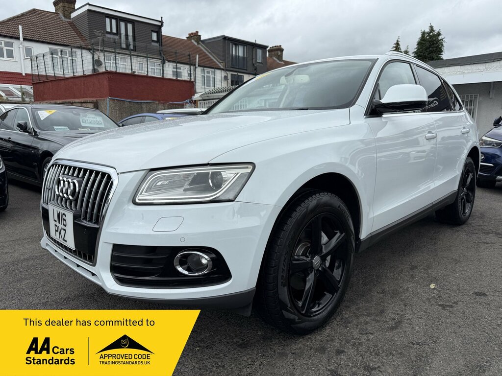 Audi Q5 Suv 2.0 Tfsi Quattro Verified Miles Fresh Import F White