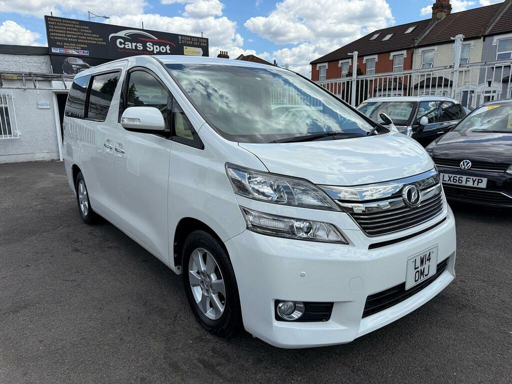 Toyota Vellfire Mpv 2.4 8 Seats Verified Miles Fresh I White #2