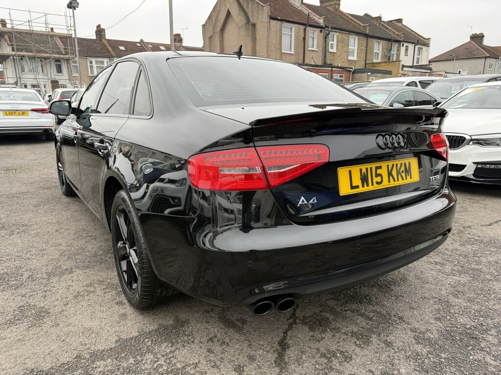 Audi A4 Saloon 2.0 Tfsi Fresh Import Verified Mile Finance Black #4
