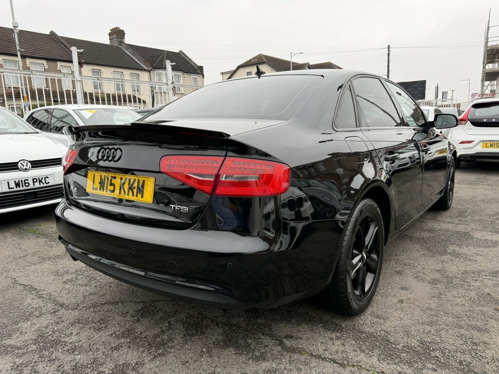Audi A4 Saloon 2.0 Tfsi Fresh Import Verified Mile Finance Black #5