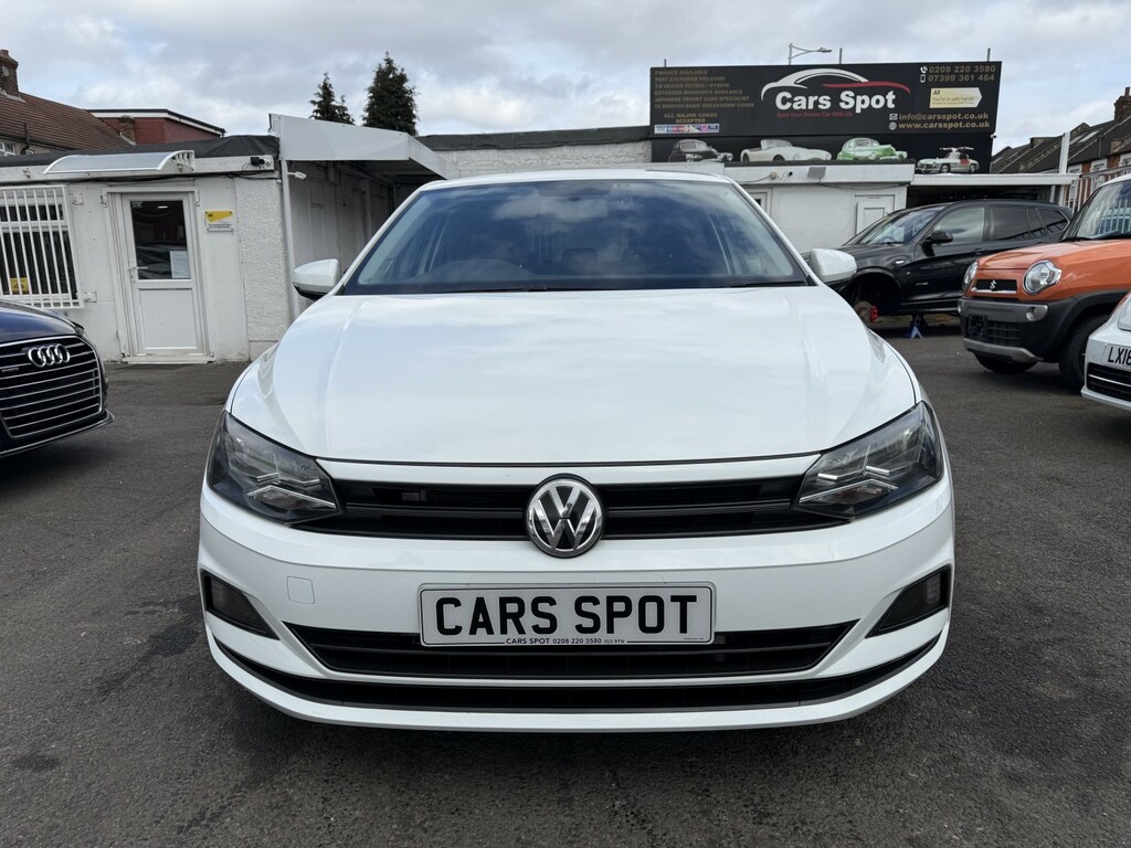 Volkswagen Polo Hatchback 1.0 Tsi Trens Line Verified Miles Fresh LX68ERJ White #3