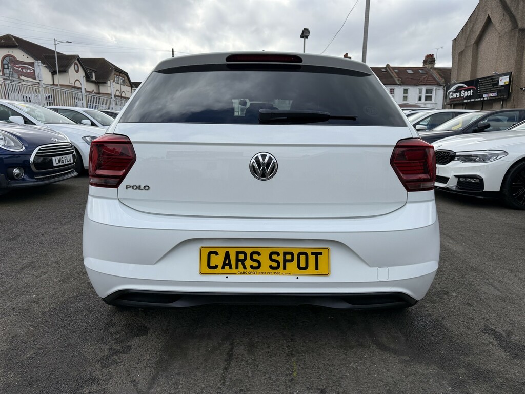 Volkswagen Polo Hatchback 1.0 Tsi Trens Line Verified Miles Fresh LX68ERJ White #6