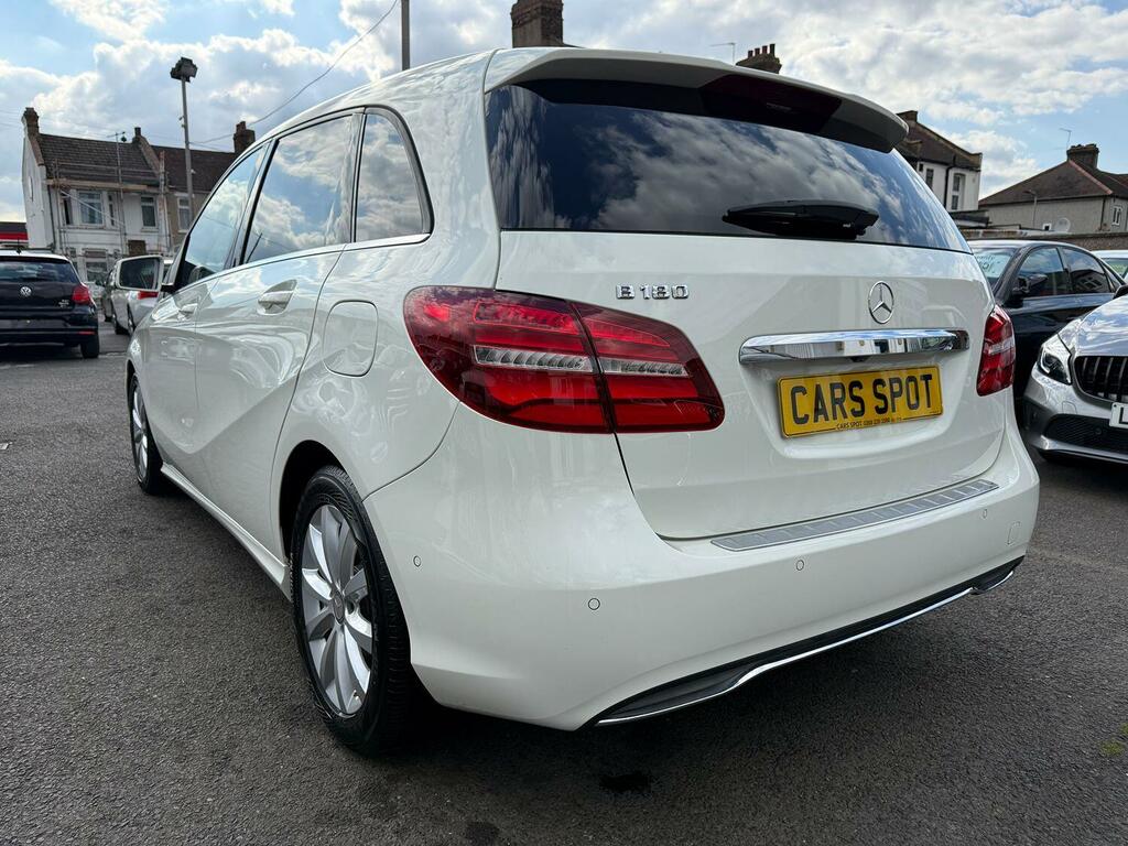 Mercedes-Benz B Class Hatchback B180 1.6 Blueefficiency Sport Verified M White #4