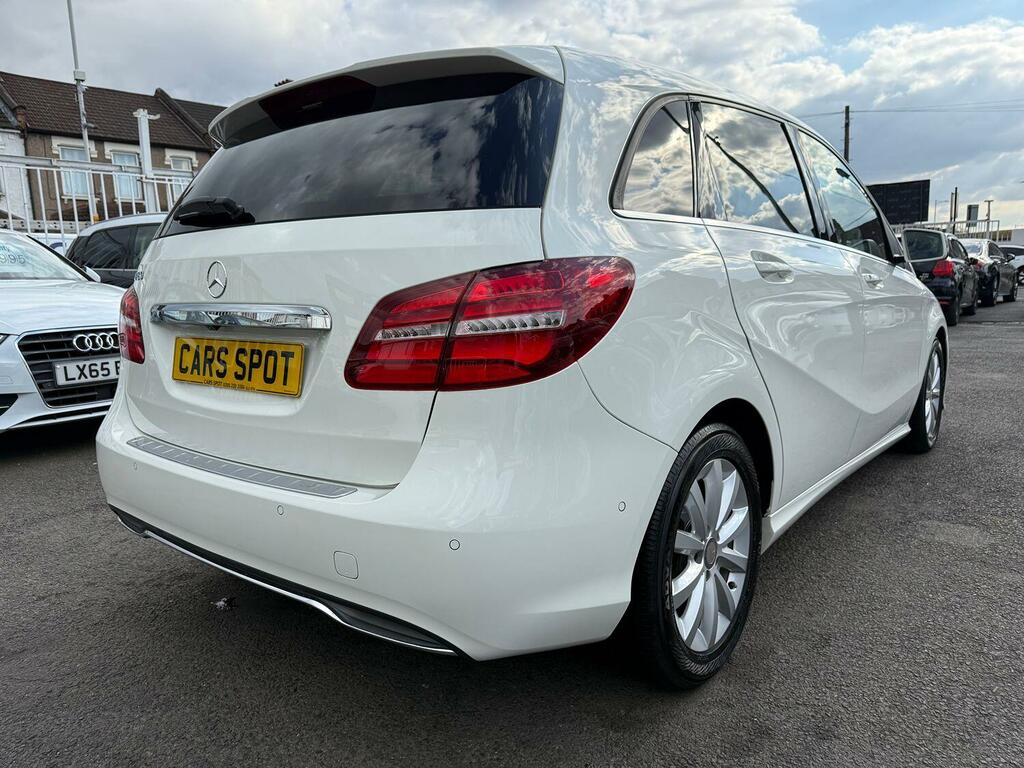 Mercedes-Benz B Class Hatchback B180 1.6 Blueefficiency Sport Verified M White #5