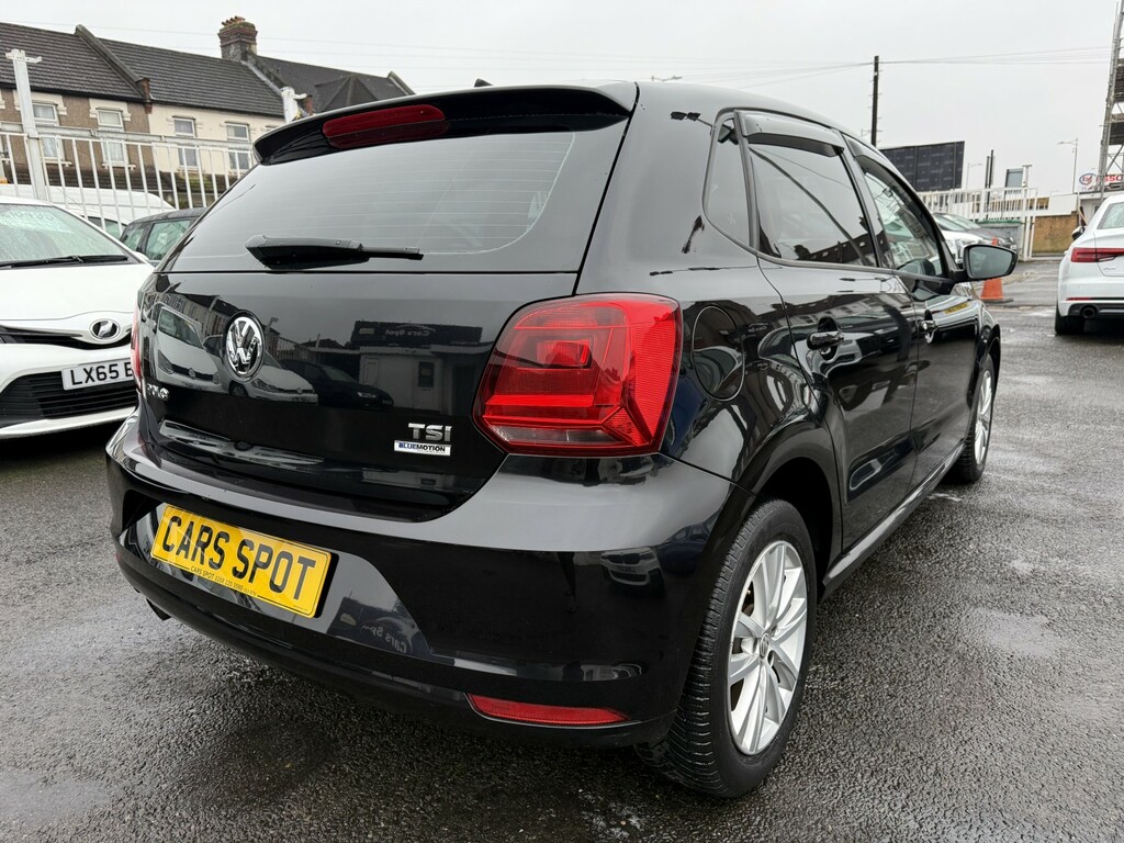 Volkswagen Polo Hatchback 1.2 Tsi Blue Motion Verified Miles Fresh LX66EFM Black #5