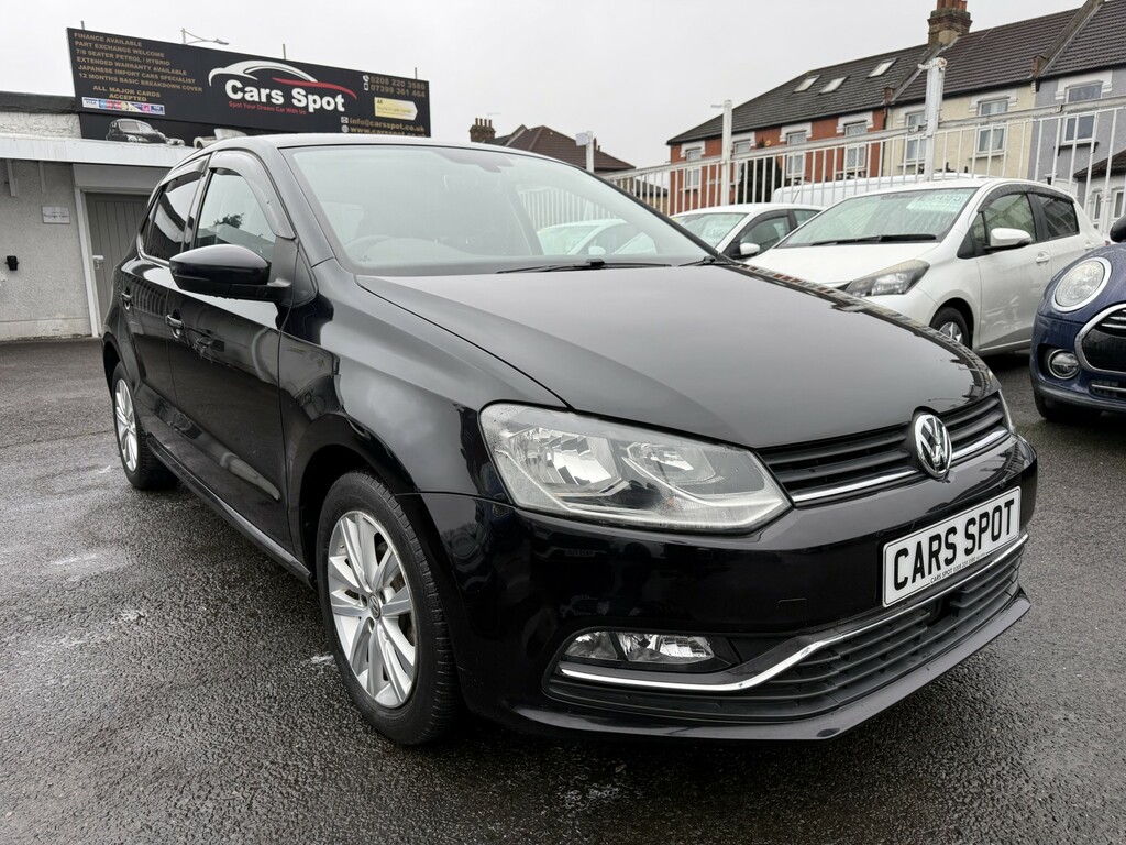 Volkswagen Polo Hatchback 1.2 Tsi Blue Motion Verified Miles Fresh LX66EFM Black #2