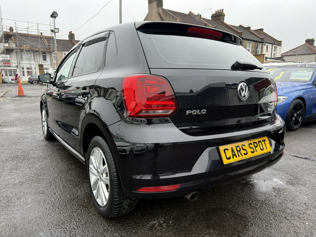 Volkswagen Polo Hatchback 1.2 Tsi Blue Motion Verified Miles Fresh LX66EFM Black #4