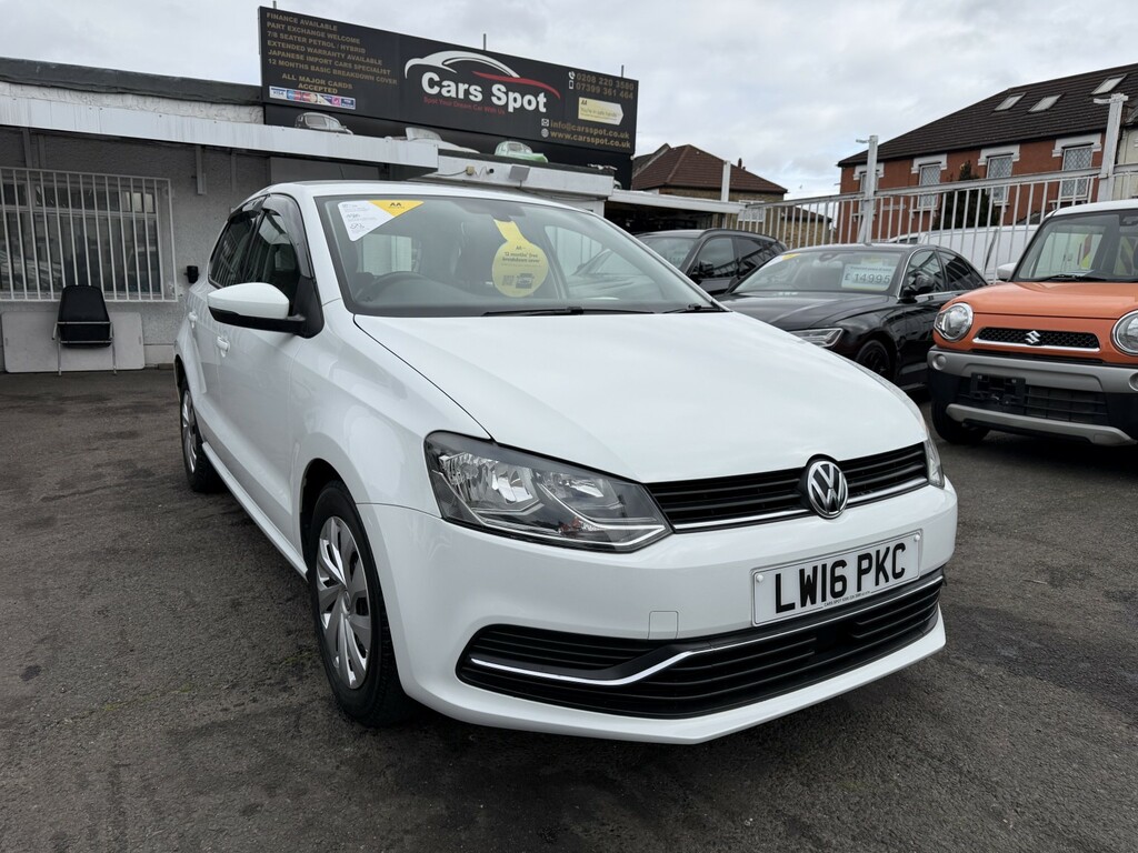 Volkswagen Polo Hatchback 1.2 Tsi Blue Motion Verified Miles Fresh LW16PKC White #2