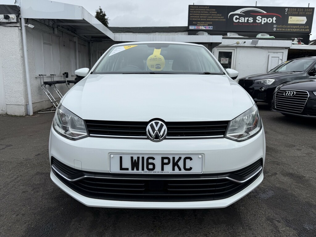 Volkswagen Polo Hatchback 1.2 Tsi Blue Motion Verified Miles Fresh LW16PKC White #3