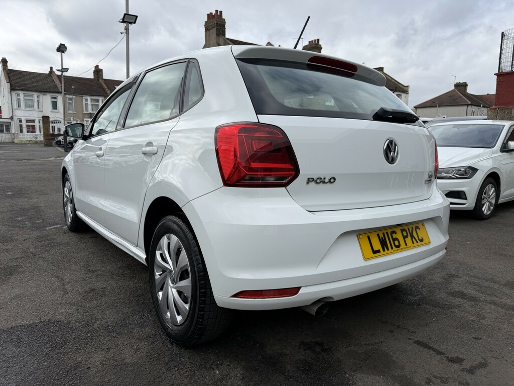 Volkswagen Polo Hatchback 1.2 Tsi Blue Motion Verified Miles Fresh LW16PKC White #4