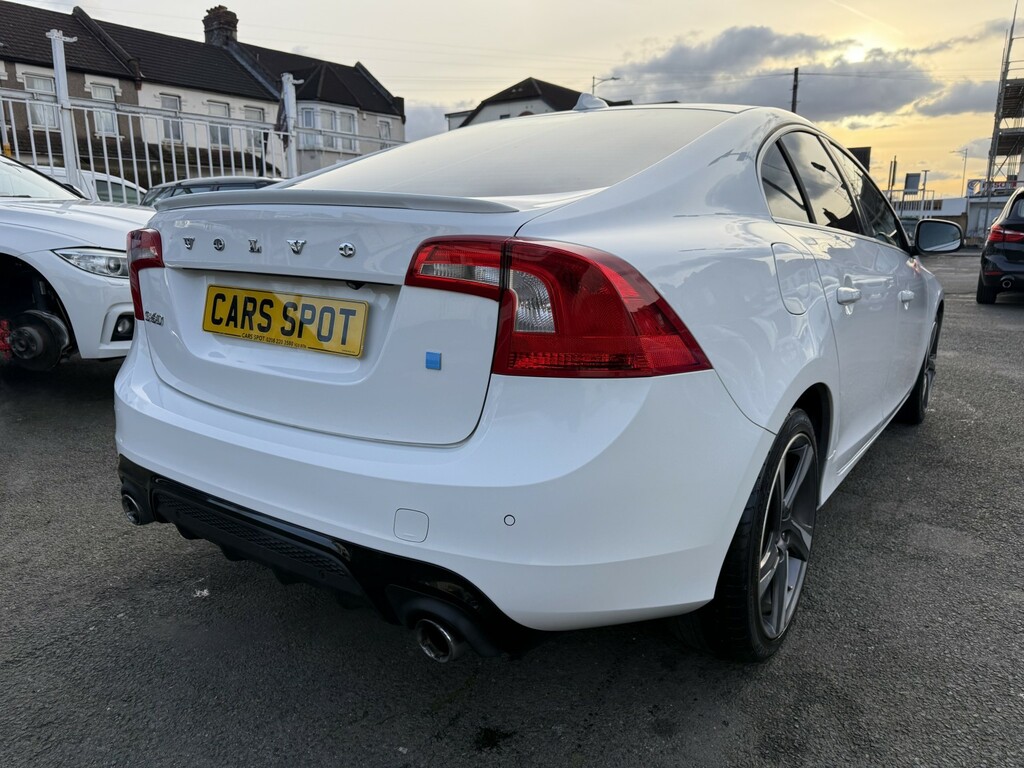 Volvo S60 Saloon 1.6 T4 R-design Fresh Import Verified Mile White #5