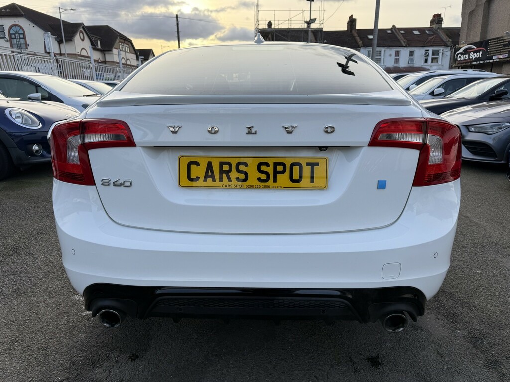 Volvo S60 Saloon 1.6 T4 R-design Fresh Import Verified Mile White #6