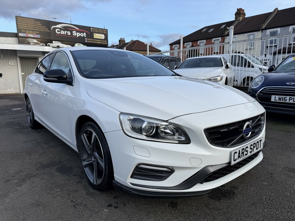 Volvo S60 Saloon 1.6 T4 R-design Fresh Import Verified Mile White #2