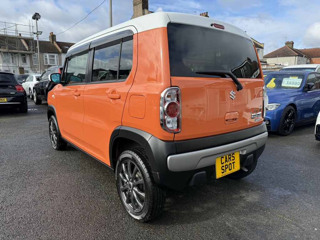 Suzuki Hustler Suv 650Cc Verified Miles Fresh Import Finan Orange #4
