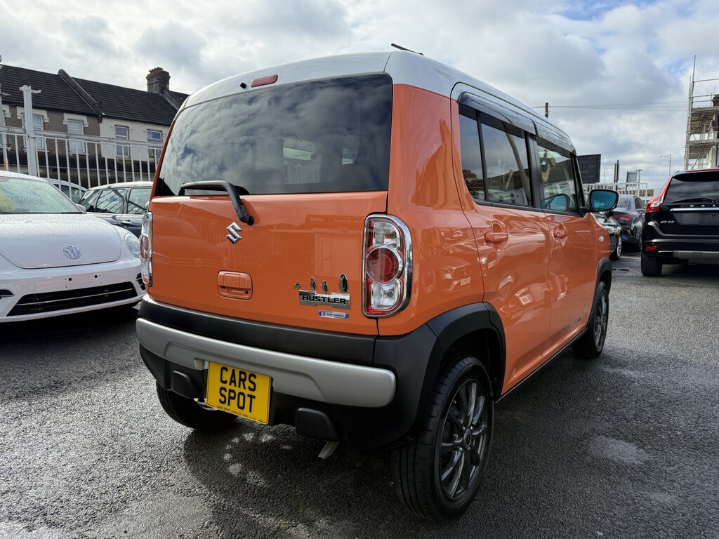 Suzuki Hustler Suv 650Cc Verified Miles Fresh Import Finan Orange #5