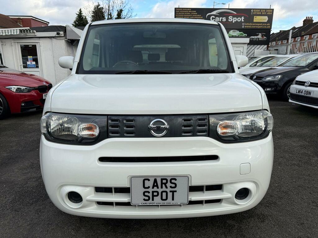 Nissan Cube Hatchback 1.5X Fresh Import Verified Mile Finance White #3