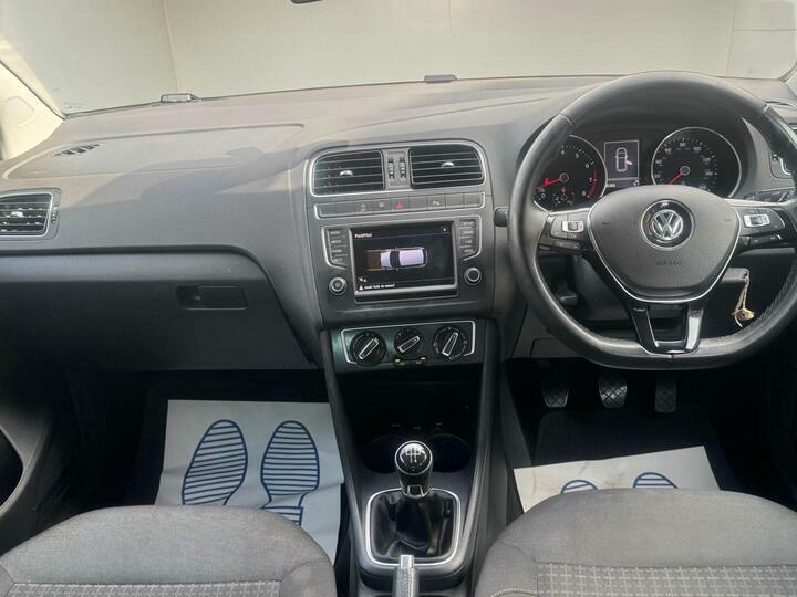 Volkswagen Polo 1.2 Tsi Bluemotion Tech Match Euro 6 Ss DE17CKK White #2