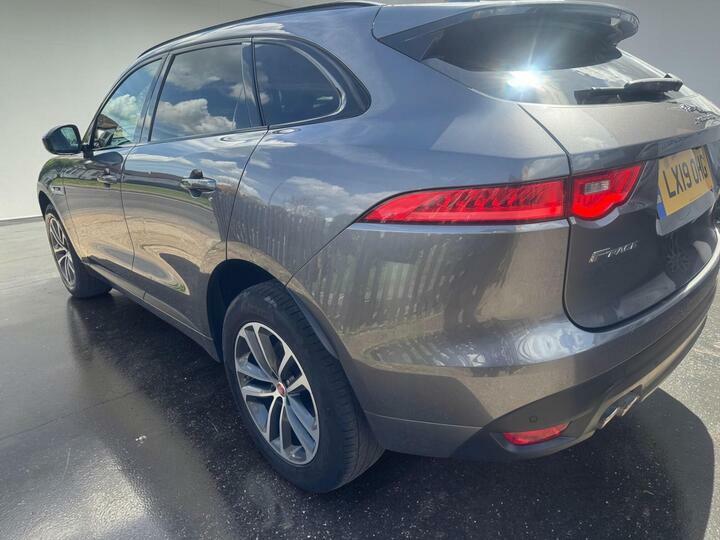 Jaguar F-Pace 2.0 D180 R-sport Awd Euro 6 Ss LX19OHG Grey #5
